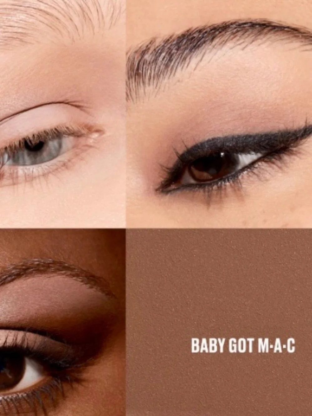 MAC Multisculpt Matte Liquid Eyeshadow And All over color in Baby Got MAC